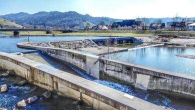 Water reservoirs symbolizing global efforts in water conservation, rainwater harvesting, and the pursuit of clean drinking water for all